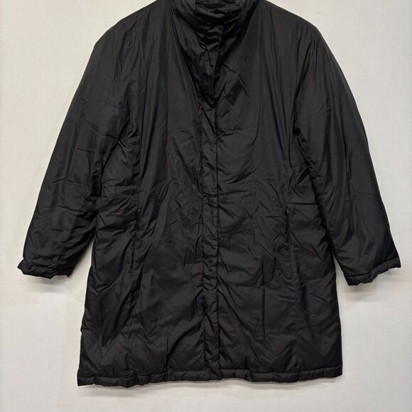 Eileen Fisher Women Winter Down Puffer Jacket Coat Size PL Petite Large C052 -10 - Picture 12 of 16